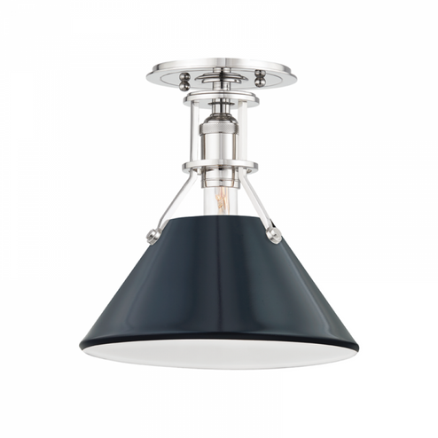 1 LIGHT SEMI FLUSH (57|MDS353-PN/DBL)