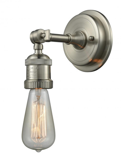 Bare Bulb 1 Light Sconce (3442|202BP-SN)
