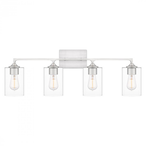 Prescott 4-Light Brushed Nickel Vanity Light (26|PRC8633BN)
