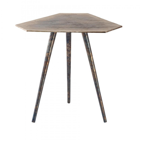 Carleton Accent Table - Oxidized Nickle (91|H0895-10480)