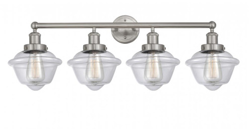 Oxford - 4 Light - 34 inch - Brushed Satin Nickel - Bath Vanity Light (3442|616-4W-SN-G532)