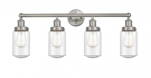 Dover - 4 Light - 32 inch - Brushed Satin Nickel - Bath Vanity Light (3442|616-4W-SN-G314)