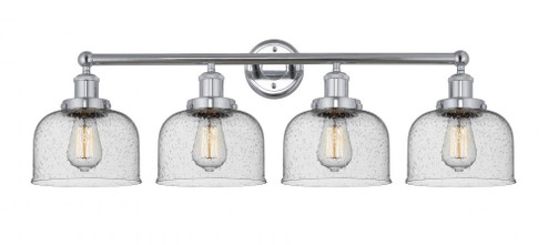 Bell - 4 Light - 35 inch - Polished Chrome - Bath Vanity Light (3442|616-4W-PC-G74)
