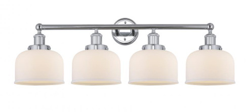 Bell - 4 Light - 35 inch - Polished Chrome - Bath Vanity Light (3442|616-4W-PC-G71)