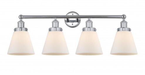 Cone - 4 Light - 33 inch - Polished Chrome - Bath Vanity Light (3442|616-4W-PC-G61)