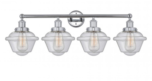 Oxford - 4 Light - 34 inch - Polished Chrome - Bath Vanity Light (3442|616-4W-PC-G534)