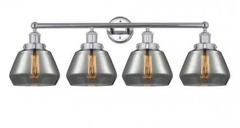 Fulton - 4 Light - 34 inch - Polished Chrome - Bath Vanity Light (3442|616-4W-PC-G173)