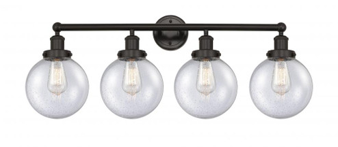 Beacon - 4 Light - 35 inch - Oil Rubbed Bronze - Bath Vanity Light (3442|616-4W-OB-G204-8)