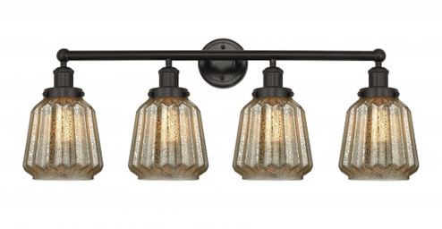 Chatham - 4 Light - 34 inch - Oil Rubbed Bronze - Bath Vanity Light (3442|616-4W-OB-G146)