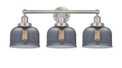 Bell - 3 Light - 26 inch - Brushed Satin Nickel - Bath Vanity Light (3442|616-3W-SN-G73)