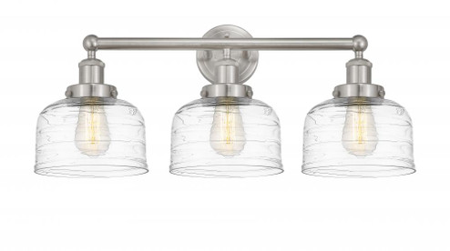 Bell - 3 Light - 26 inch - Brushed Satin Nickel - Bath Vanity Light (3442|616-3W-SN-G713)
