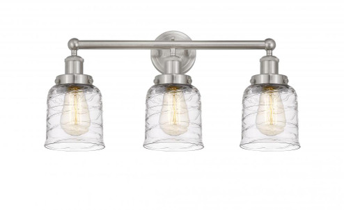 Bell - 3 Light - 23 inch - Brushed Satin Nickel - Bath Vanity Light (3442|616-3W-SN-G513)