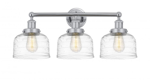Bell - 3 Light - 26 inch - Polished Chrome - Bath Vanity Light (3442|616-3W-PC-G713)