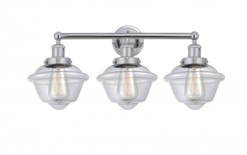 Oxford - 3 Light - 25 inch - Polished Chrome - Bath Vanity Light (3442|616-3W-PC-G532)