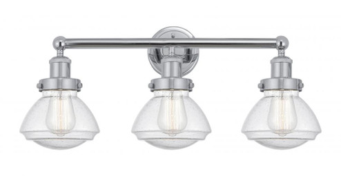 Olean - 3 Light - 25 inch - Polished Chrome - Bath Vanity Light (3442|616-3W-PC-G324)