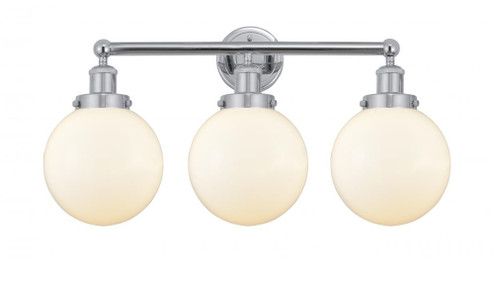 Beacon - 3 Light - 26 inch - Polished Chrome - Bath Vanity Light (3442|616-3W-PC-G201-8)