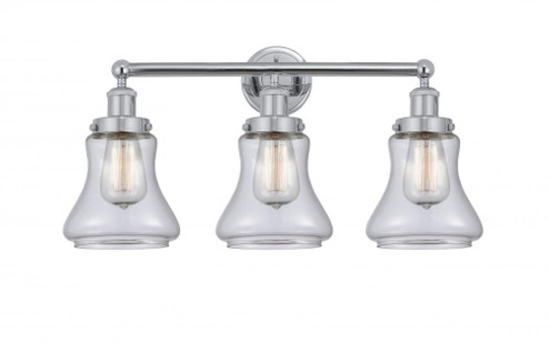 Bellmont - 3 Light - 24 inch - Polished Chrome - Bath Vanity Light (3442|616-3W-PC-G192)