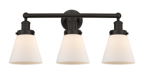 Cone - 3 Light - 24 inch - Oil Rubbed Bronze - Bath Vanity Light (3442|616-3W-OB-G61)