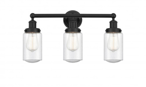 Dover - 3 Light - 23 inch - Matte Black - Bath Vanity Light (3442|616-3W-BK-G314)