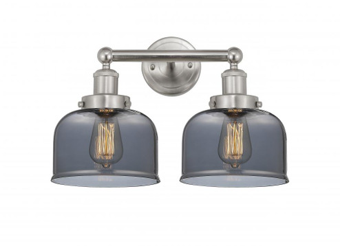 Bell - 2 Light - 17 inch - Brushed Satin Nickel - Bath Vanity Light (3442|616-2W-SN-G73)