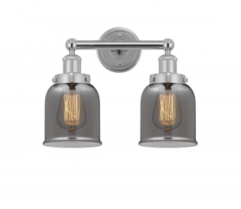 Bell - 2 Light - 14 inch - Polished Chrome - Bath Vanity Light (3442|616-2W-PC-G53)