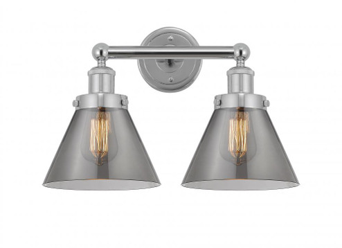 Cone - 2 Light - 17 inch - Polished Chrome - Bath Vanity Light (3442|616-2W-PC-G43)