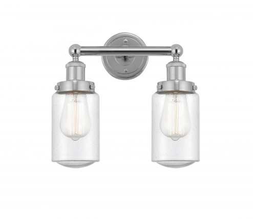 Dover - 2 Light - 14 inch - Polished Chrome - Bath Vanity Light (3442|616-2W-PC-G314)