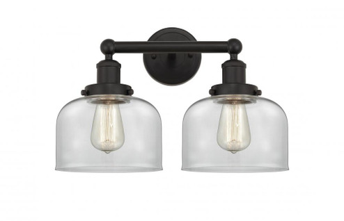 Bell - 2 Light - 17 inch - Oil Rubbed Bronze - Bath Vanity Light (3442|616-2W-OB-G72)