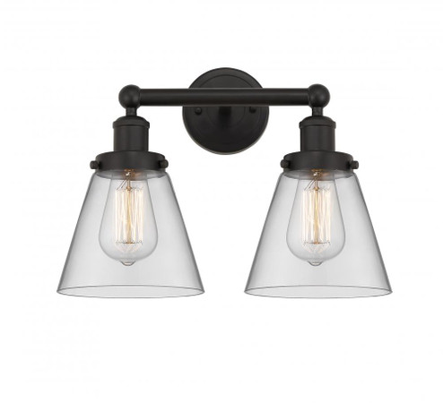 Cone - 2 Light - 15 inch - Oil Rubbed Bronze - Bath Vanity Light (3442|616-2W-OB-G62)