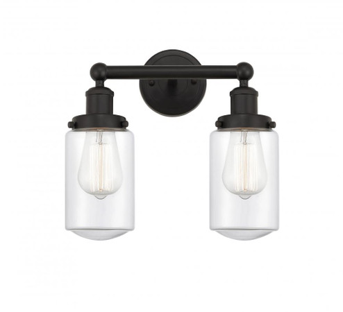 Dover - 2 Light - 14 inch - Oil Rubbed Bronze - Bath Vanity Light (3442|616-2W-OB-G312)