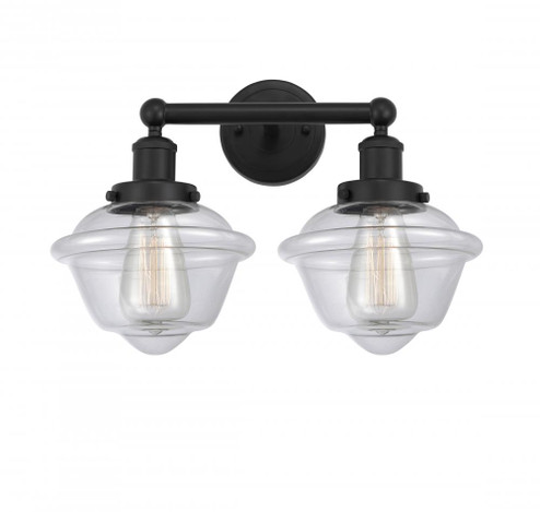 Oxford - 2 Light - 16 inch - Matte Black - Bath Vanity Light (3442|616-2W-BK-G532)
