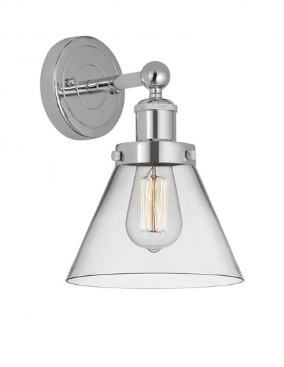 Cone - 1 Light - 8 inch - Polished Chrome - Sconce (3442|616-1W-PC-G42)