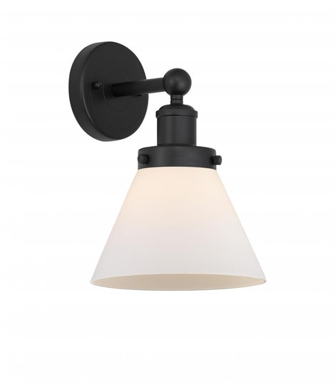 Cone - 1 Light - 8 inch - Matte Black - Sconce (3442|616-1W-BK-G41)