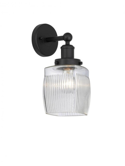 Colton - 1 Light - 6 inch - Matte Black - Sconce (3442|616-1W-BK-G302)