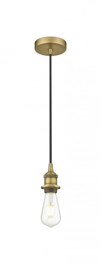 Edison - 1 Light - 2 inch - Brushed Brass - Cord hung - Mini Pendant (3442|616-1P-BB)