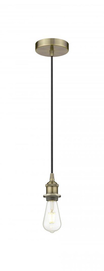 Edison - 1 Light - 2 inch - Antique Brass - Cord hung - Mini Pendant (3442|616-1P-AB)