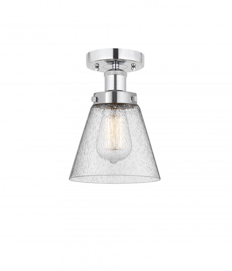 Cone - 1 Light - 6 inch - Polished Chrome - Semi-Flush Mount (3442|616-1F-PC-G64)