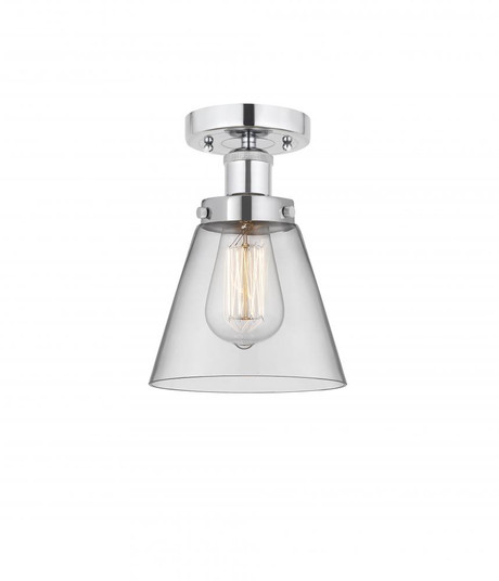 Cone - 1 Light - 6 inch - Polished Chrome - Semi-Flush Mount (3442|616-1F-PC-G62)