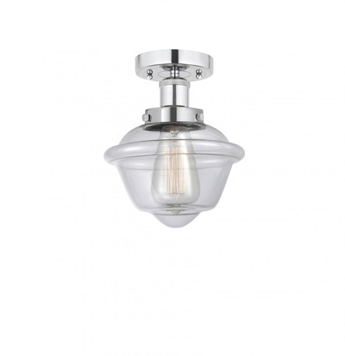 Oxford - 1 Light - 7 inch - Polished Chrome - Semi-Flush Mount (3442|616-1F-PC-G532)