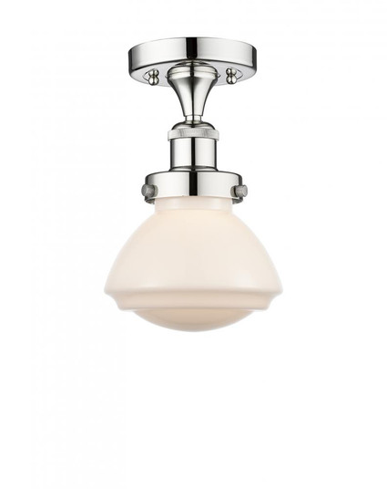 Olean - 1 Light - 7 inch - Polished Chrome - Semi-Flush Mount (3442|616-1F-PC-G321)