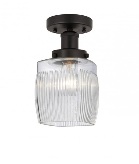 Colton - 1 Light - 6 inch - Oil Rubbed Bronze - Semi-Flush Mount (3442|616-1F-OB-G302)