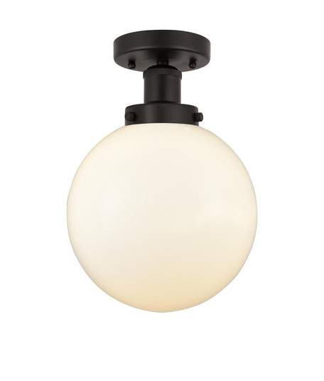Beacon - 1 Light - 8 inch - Oil Rubbed Bronze - Semi-Flush Mount (3442|616-1F-OB-G201-8)