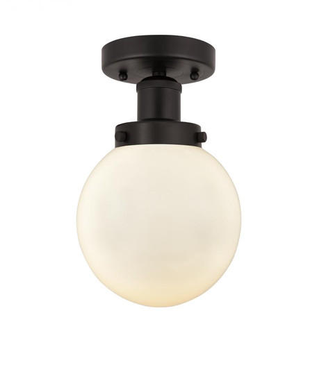 Beacon - 1 Light - 6 inch - Oil Rubbed Bronze - Semi-Flush Mount (3442|616-1F-OB-G201-6)