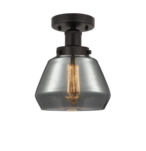 Fulton - 1 Light - 7 inch - Oil Rubbed Bronze - Semi-Flush Mount (3442|616-1F-OB-G173)