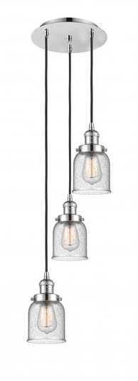Cone - 3 Light - 12 inch - Polished Chrome - Cord hung - Multi Pendant (3442|113F-3P-PC-G54)