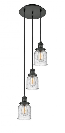 Cone - 3 Light - 12 inch - Matte Black - Cord hung - Multi Pendant (3442|113F-3P-BK-G54)