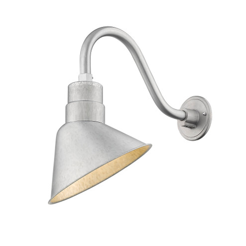 R Series 1-Light Wall Sconce Galvanized (670|UA10-GL)
