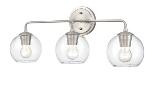 3-Light Vanity Brushed Nickel (670|9753-BN)