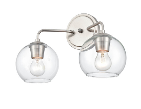 2-Light Vanity Brushed Nickel (670|9752-BN)