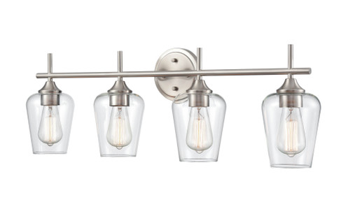 Ashford 4-Light Vanity - Brushed Nickel (670|9704-BN)